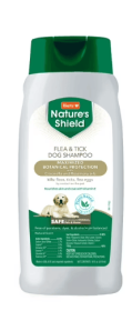 Hartz Nature's Shield Natural Flea & Tick Dog Shampoo, 14-oz Bottle
