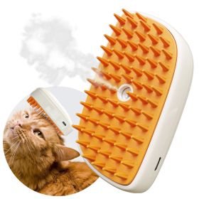 Hand Held Spray Comb (Color: Orange)